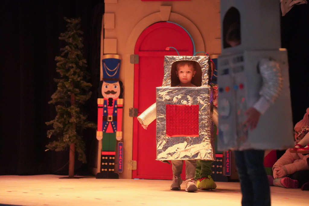 Pacolet Elementary School 5K students performed during the school's annual 5K Toy Shop Play