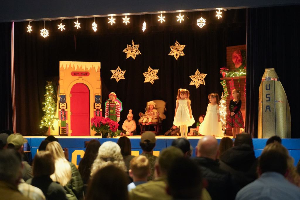 Pacolet Elementary School 5K students performed during the school's annual 5K Toy Shop Play