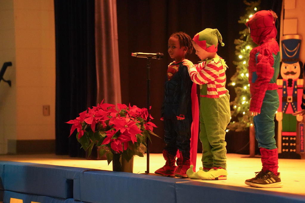 Pacolet Elementary School 5K students performed during the school's annual 5K Toy Shop Play