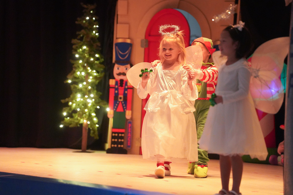 Pacolet Elementary School 5K students performed during the school's annual 5K Toy Shop Play