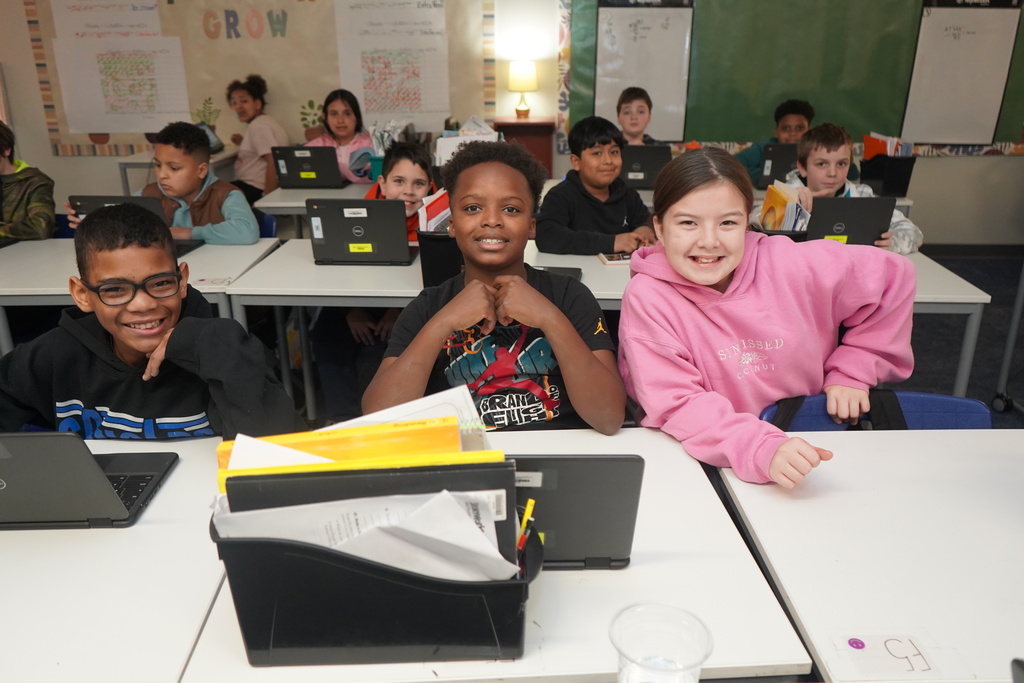 Students at Cowpens Elementary are back at school during the first day of the second semester.