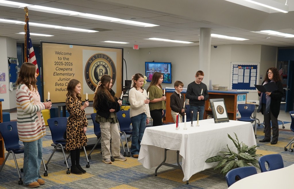 Please join us in congratulating the newest Junior Beta Club members at Cowpens Elementary School These outstanding students have earned this honor through their leadership and commitment, both in and out of the classroom. We’re excited to see the positive impact they will make! #BeTheChange