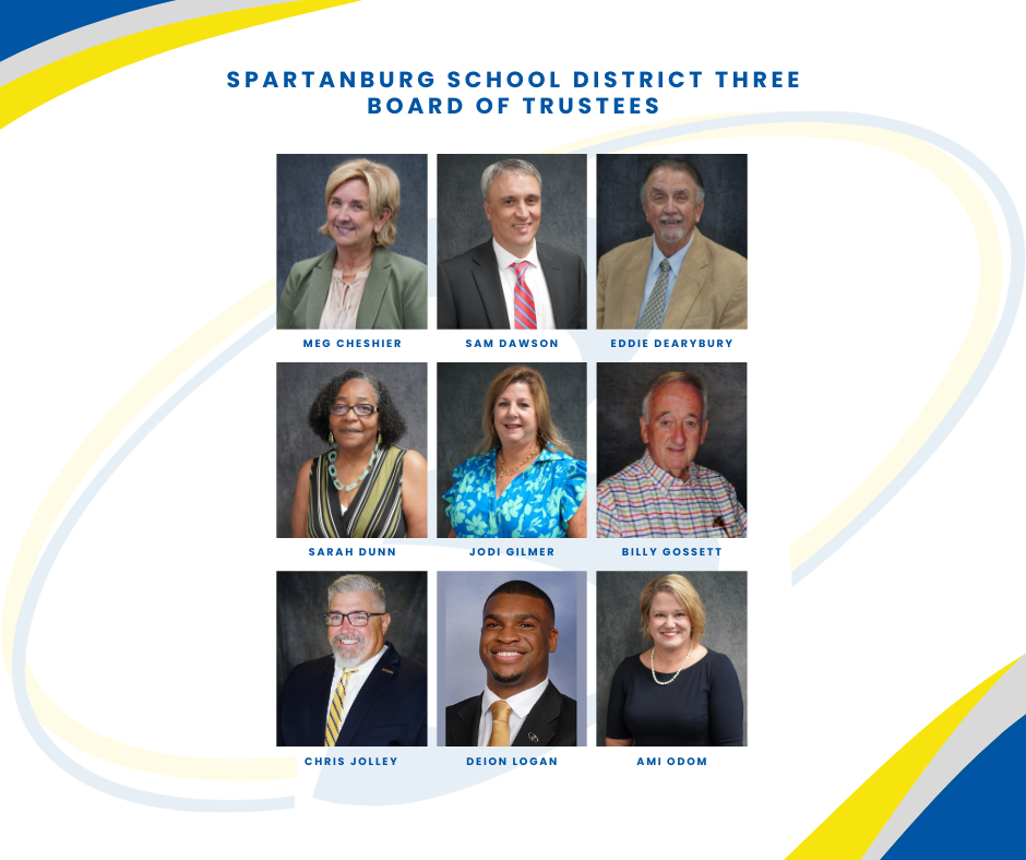 Thanks to the District Three Board of Trustees for their Service