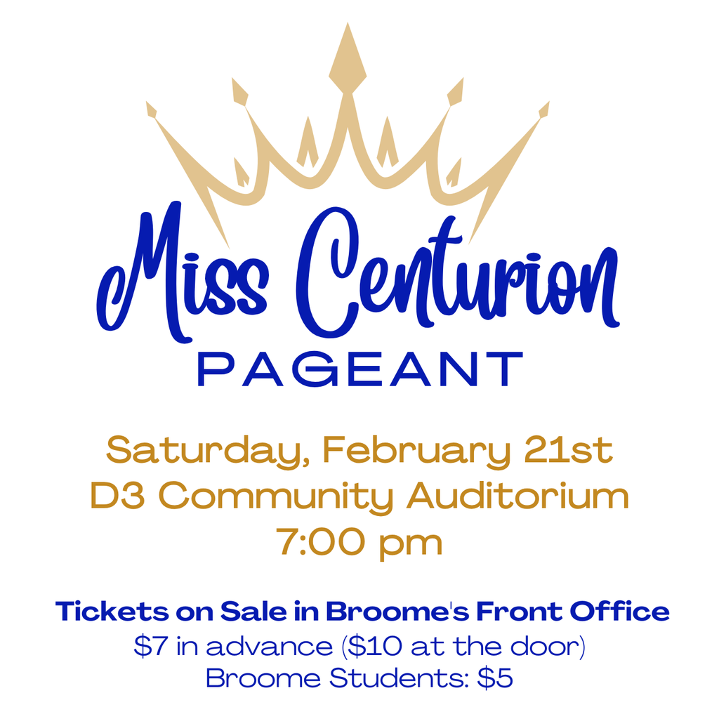 Miss Centuion Pageant - February 21st
