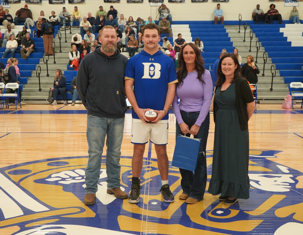 Senior Night - Basketball and Cheer 2026