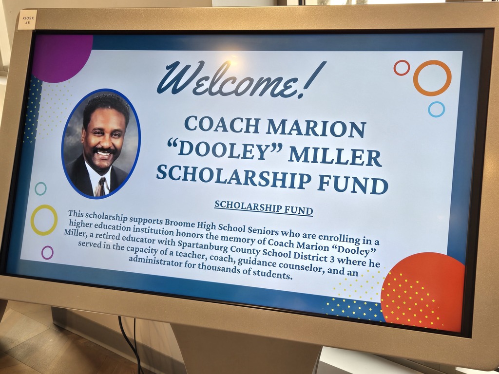 We were proud to attend the official announcement yesterday of the Coach Marion "Dooley" Miller Scholarship Fund
