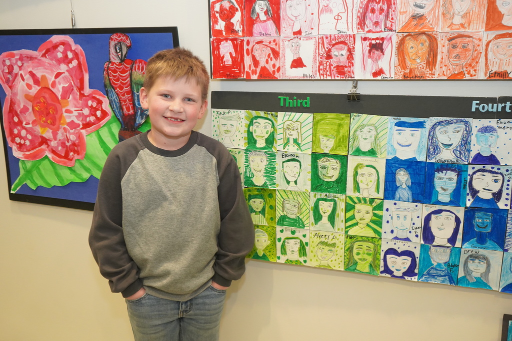 Youth Art Month Exhibit at Chapman Cultural Center