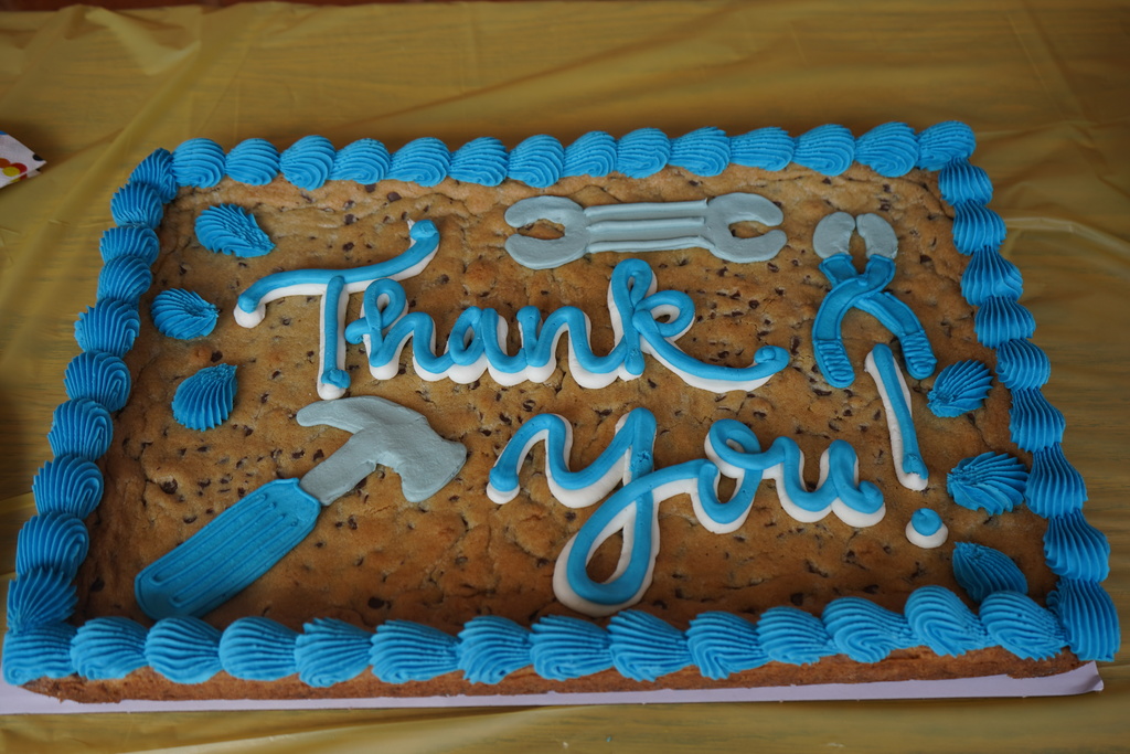 Today is Maintenance and Ground Workers Appreciation Day, and we want to give a special shout-out to our amazing Maintenance and Grounds team!  Rain or shine, they wear many hats and keep our schools running smoothly and looking their best!  Most recently, during the snow and ice storms, they were the first ones at each building, working to get our schools ready so students and staff could return as quickly and safely as possible.  Yesterday, Cannons Elementary School celebrated them with an appreciation luncheon — and our team even had a visit with D3 "junior members"! To our Maintenance and Grounds team: thank you for all that you do. Today and every day!