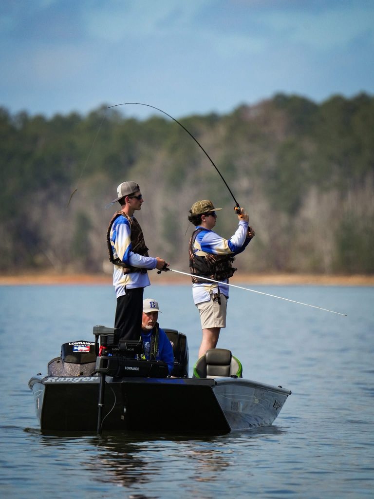 Our middle school bass fishing team finished second in the state - 2026!