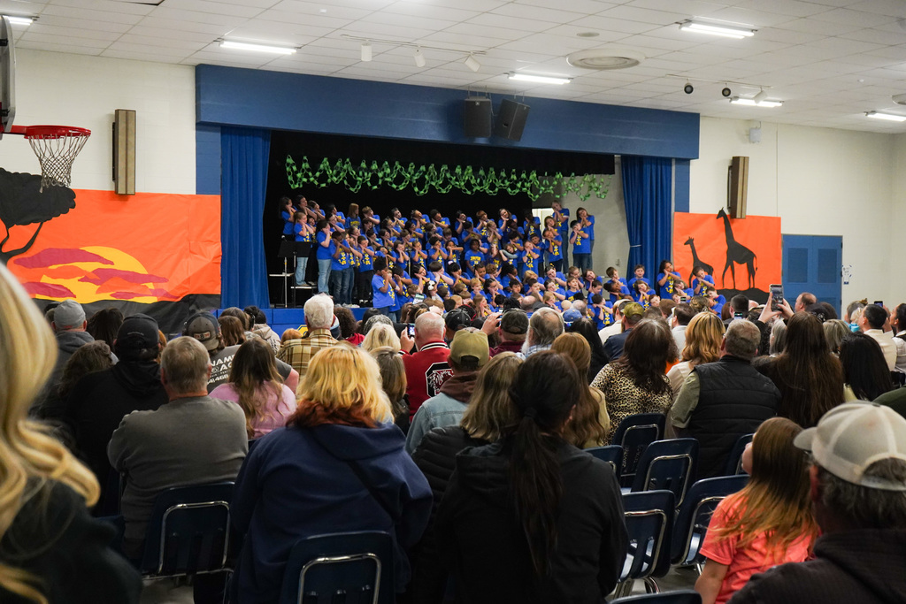 Cowpens Elementary School 2nd- and 3rd-grade students did an outstanding job during their spring musical, On Safari: A Musical Journey Through the African Savannah! 