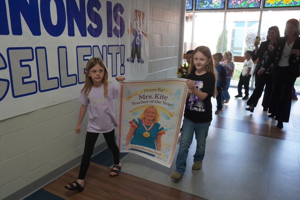 Cannons Teacher of the Year, Support Staff of the Year