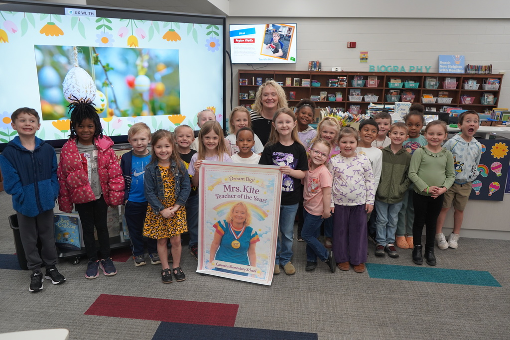 Cannons Teacher of the Year, Support Staff of the Year