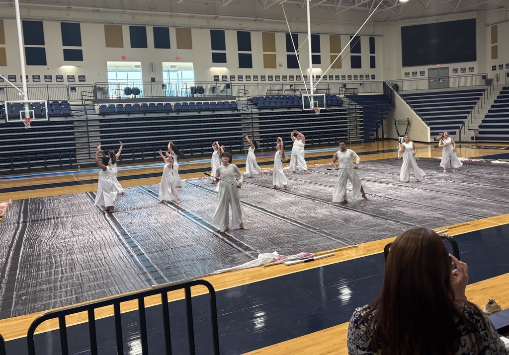 The Broome High School Winterguard did an incredible job during their showcase last night at Spartanburg High School! They travel to Winthrop tomorrow where they will compete for the 2026 Winterguard Championship. Let's go, Centurions!