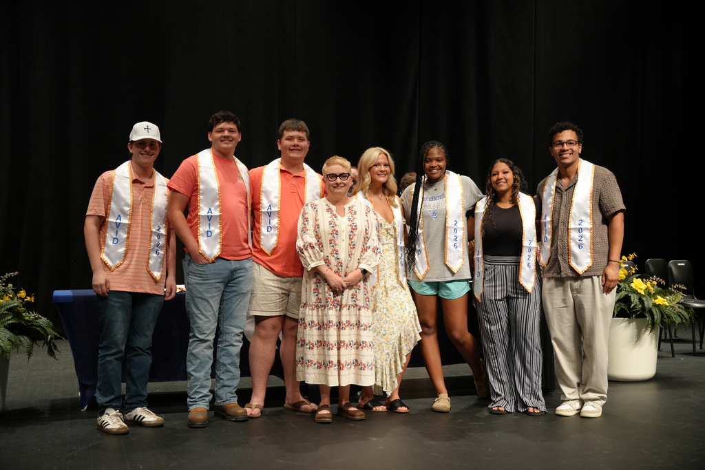 Gettys D. Broome High School hosted its AVID Recognition Ceremony last night! Underclassmen AVID students received a certificate acknowledging their completion of the AVID elective at their grade level, and seniors were awarded their stoles for graduation.   Congratulations, Centurions!