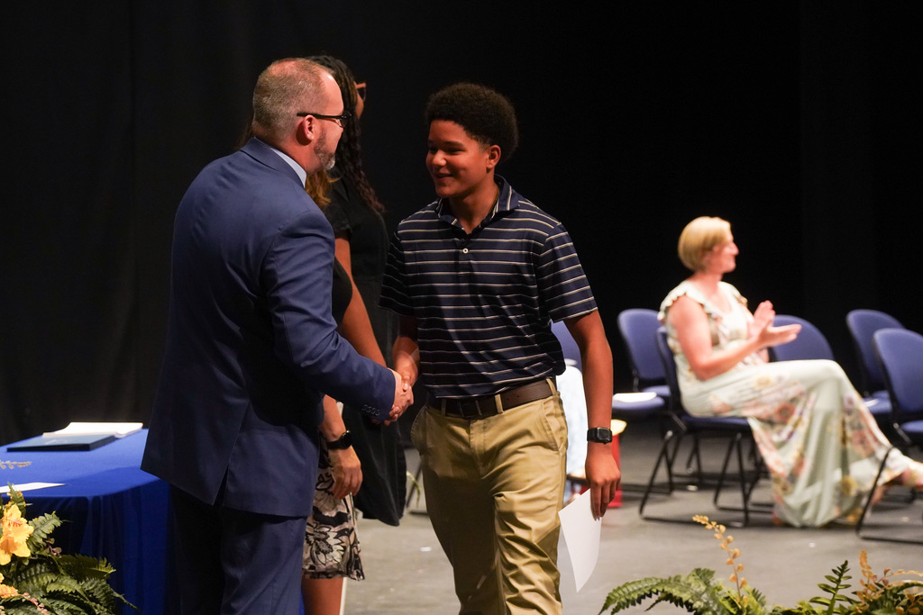 Broome High School celebrates students grades 9-11 during Underclassmen Awards Night