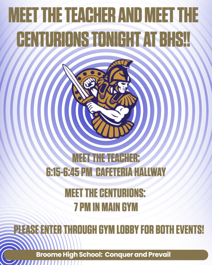 Meet the Teacher/Centurions