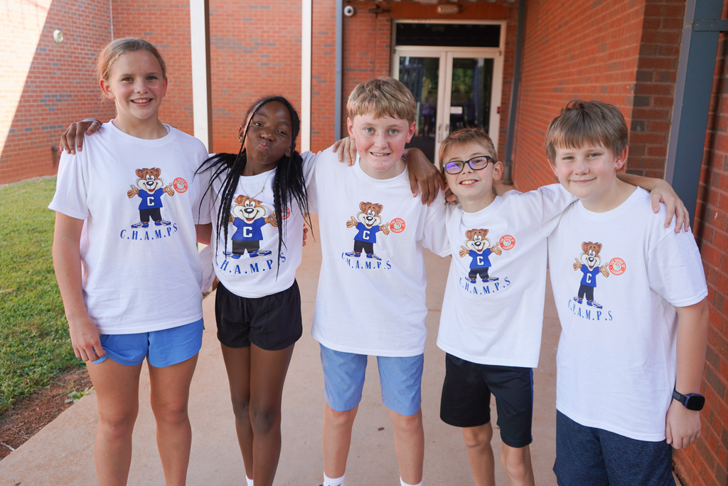 🎬 Behind the Scenes Sneak Peek! 🎶 This morning, Cannons Elementary School Champions had the opportunity to film a music video for the school's theme song with its creator, Son of Ice from The Sound of Learning! Students had so much fun and they can't wait for the final product!  Stay tuned 👀