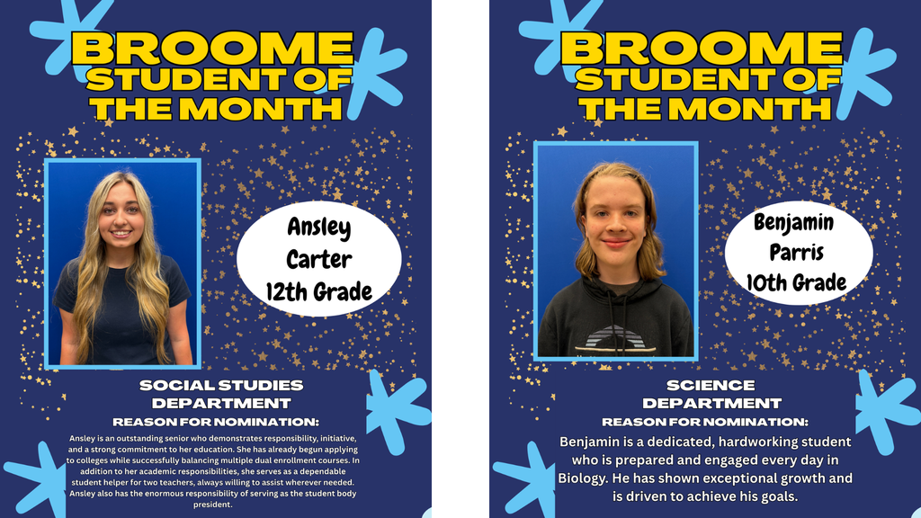 Students of the Month