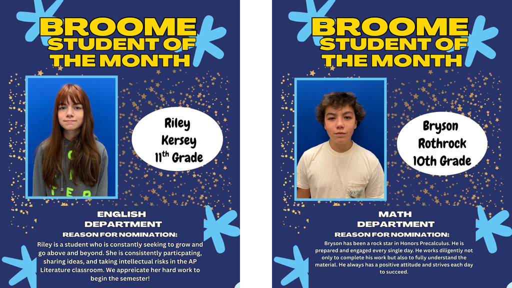 Students of the Month