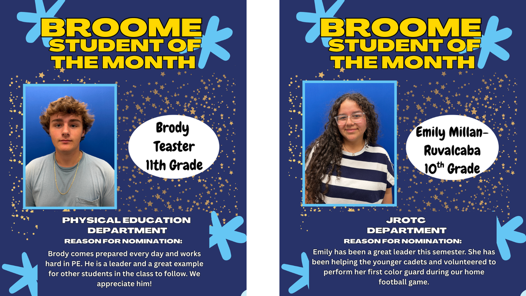 Students of the Month