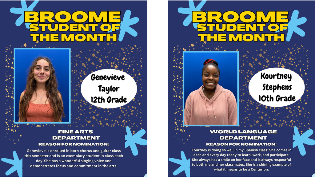 Students of the Month