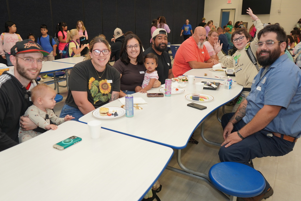 Breakfast with Buddies at Cowpens Elementary School 🥞📸 Thanks to all who joined us!