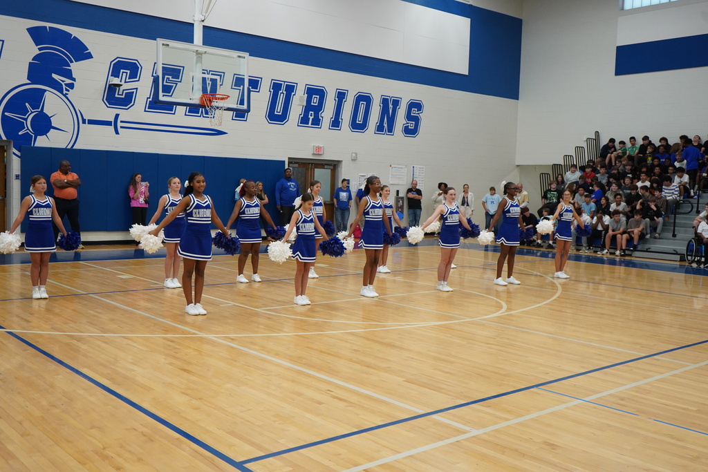 Clifdale Middle is ready for its first home football game of the season after an exciting pep rally! 