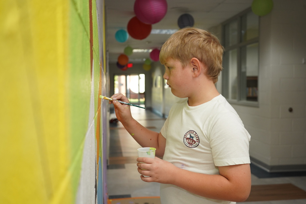 Cannons Elementary School 5th Grade Mural