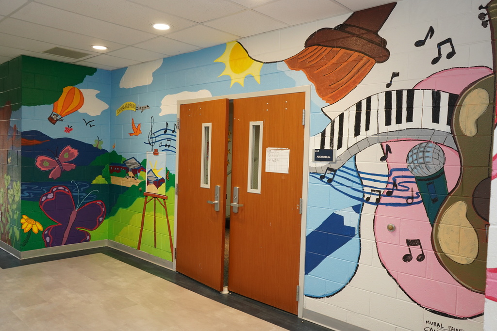 Cannons Elementary School 5th Grade Mural