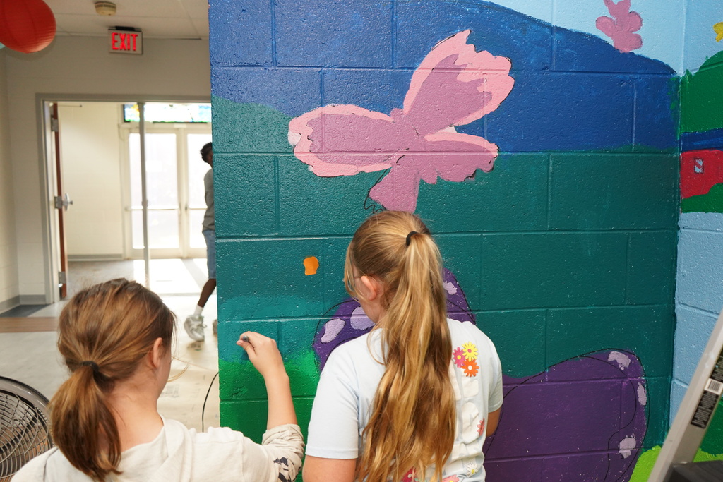 Cannons Elementary School 5th Grade Mural