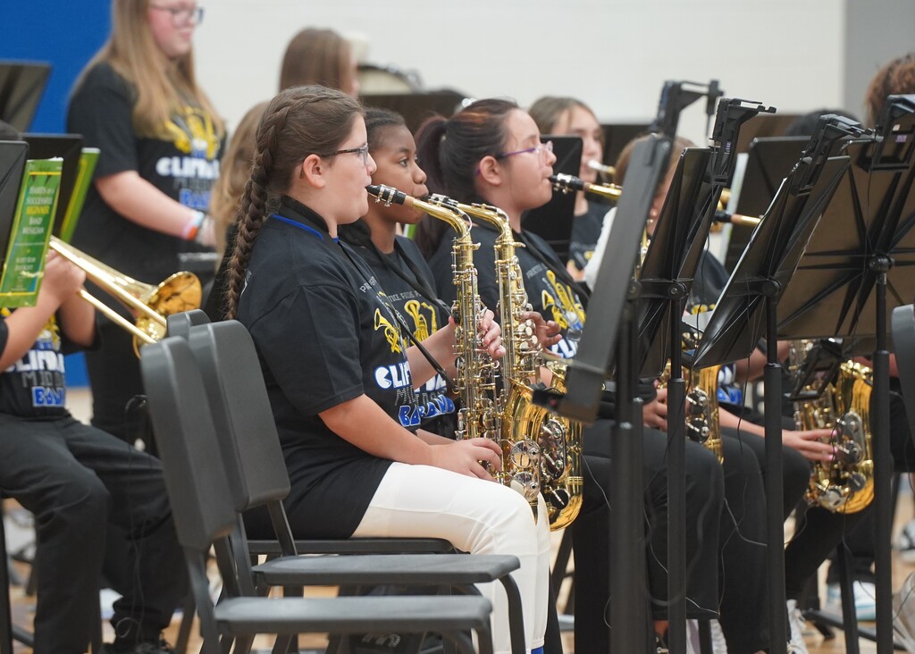 Clifdale Middle Band Fall Concert