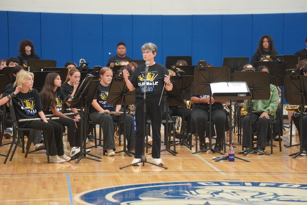 Clifdale Middle Band Fall Concert
