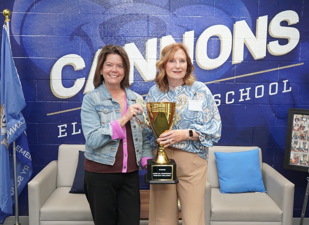 Cannons Elementary Attendance Monthly Challenge Winners for September 2026