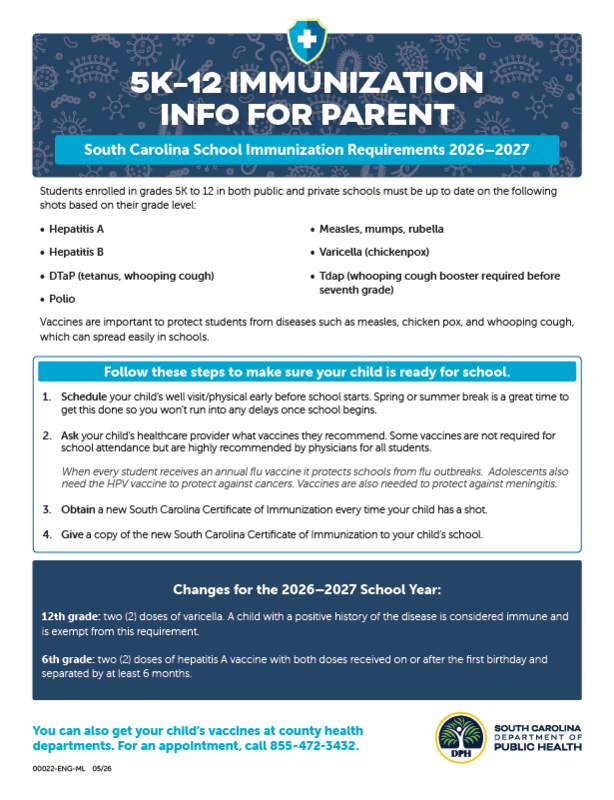 2026-27 Immunization Information