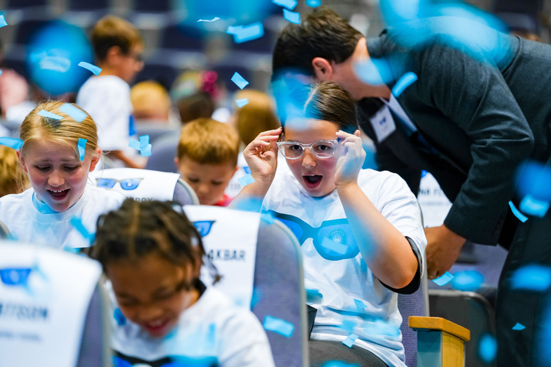 Students Receive Free Eyeglasses