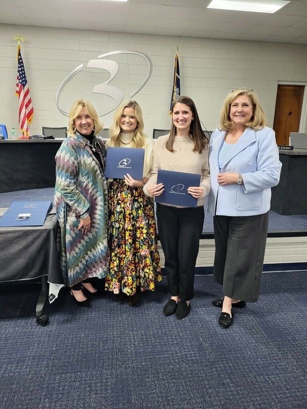 Ivy Garner and Ashlyn Taylor presented at a Math Conference in November