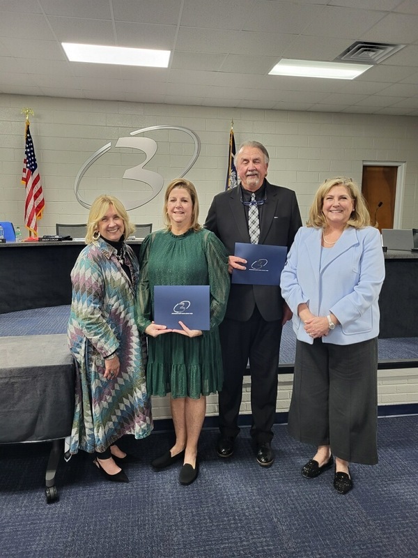 Years of Exemplary Service to the Spartanburg School District Three Board of Trustees from Mrs. Jodi Gilmer and Mr. Eddie Dearybury