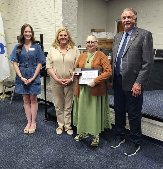 Tonya McCullough - Outstanding Educator Award Elbert K. Fretwell