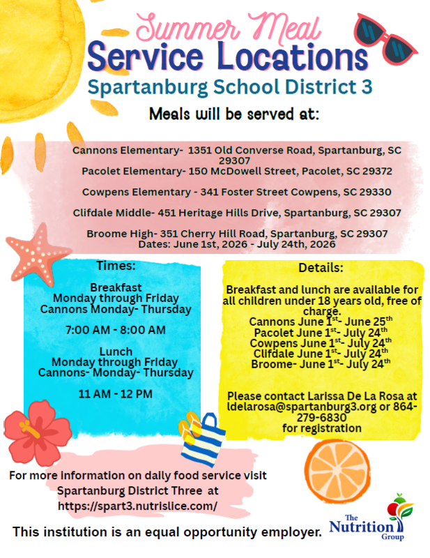 D3 Summer Meals