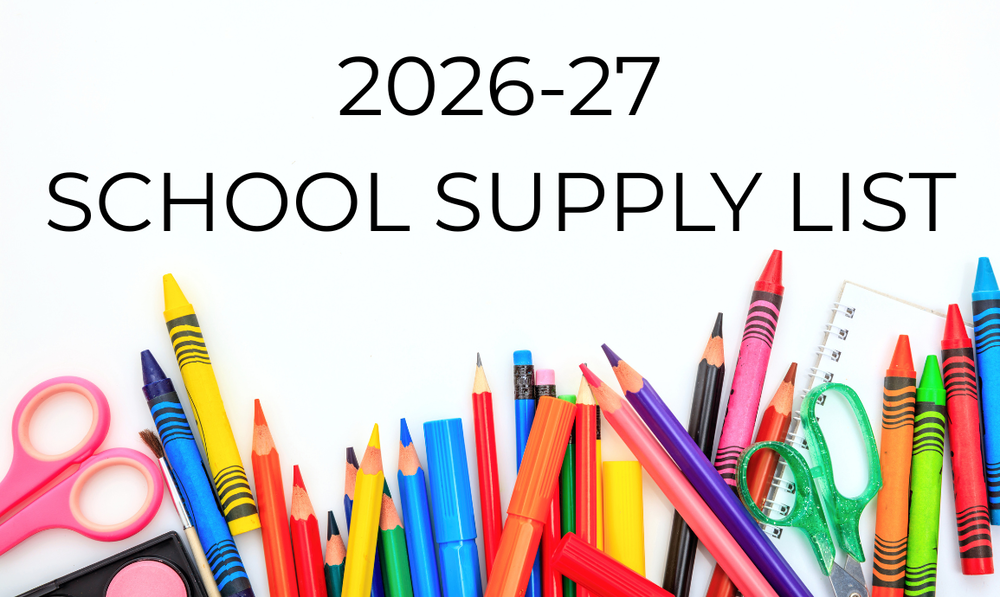 School Supply List