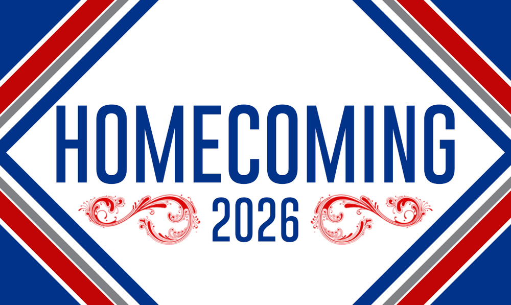 Homecoming 2026 with flourishes