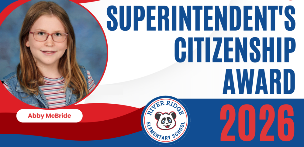 superintendent's citizenship award winner