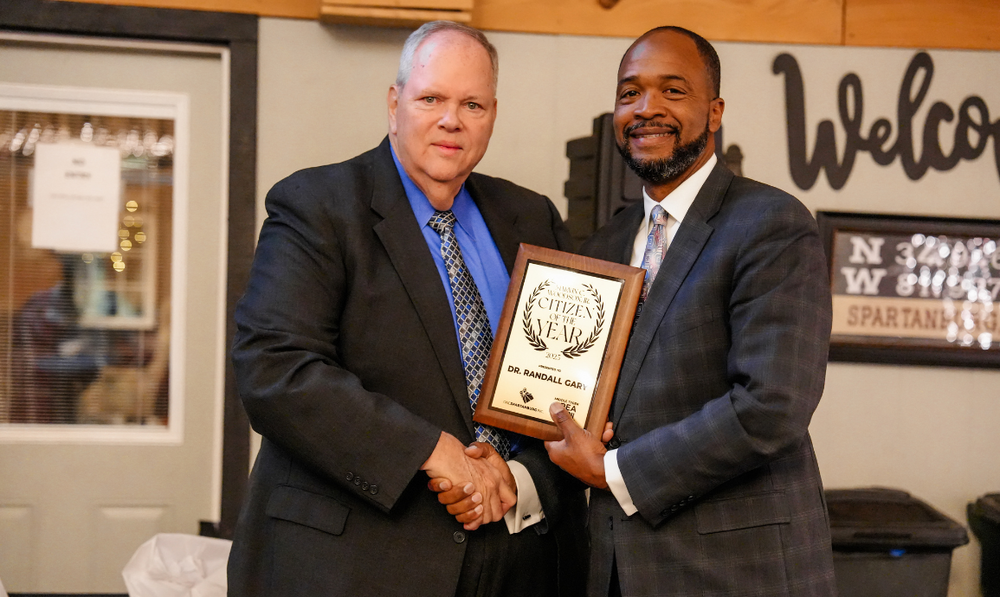 Dr. Gary with Joe Wilson