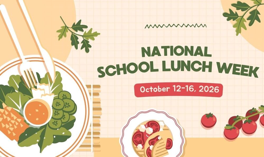 School lunch week graphic