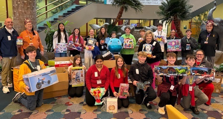 Group photo of Beta Club members