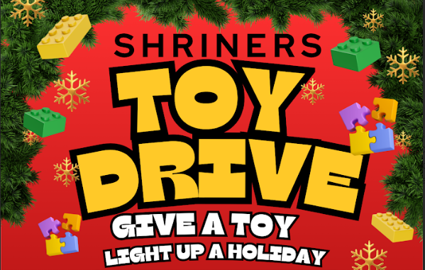 Shriners Toy Drive - Give a toy light up a holiday