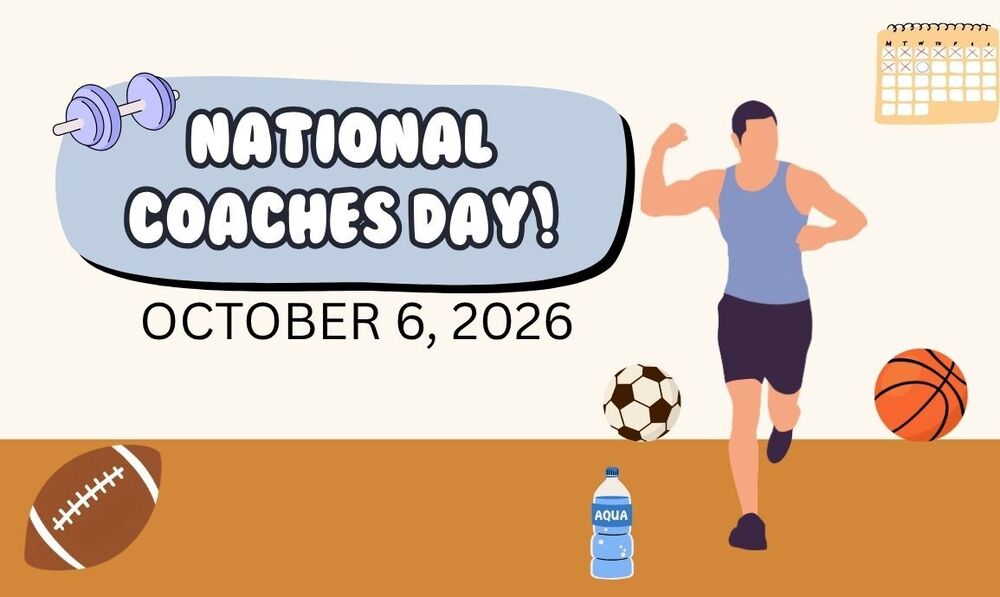 National Coaches day graphic