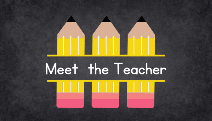 meet the teacher clipart