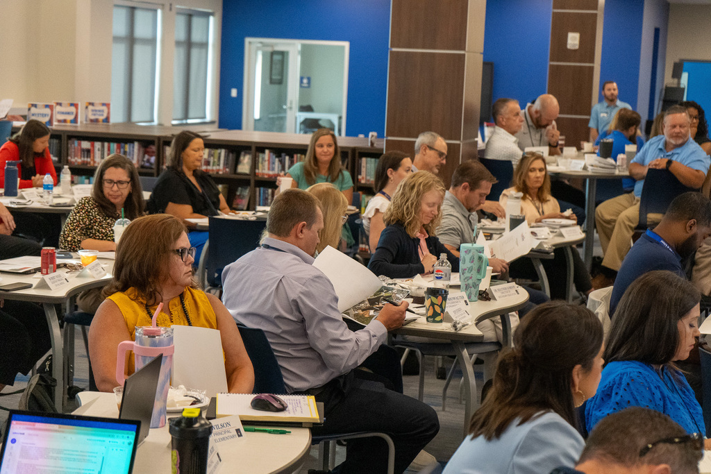 leaders and admins in workshop