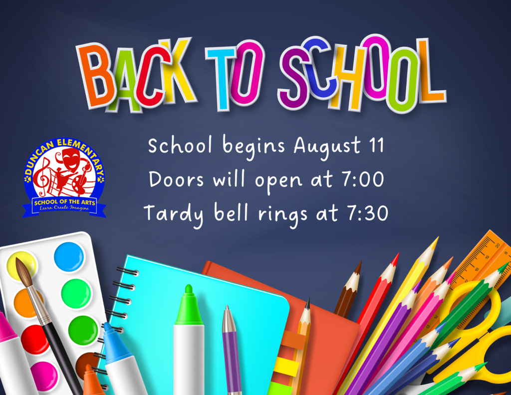 We can not wait to see you on Monday! Bring your smile!